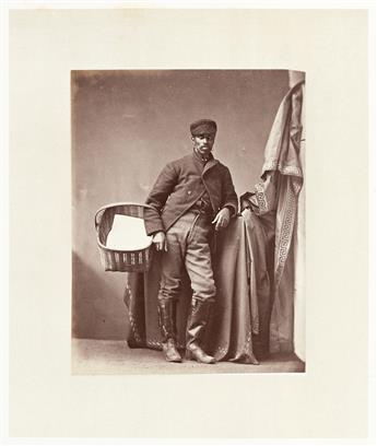 (PHOTOGRAPHY.) Pair of portraits of Yale University confectionery workers.